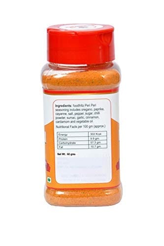 foodfrillz Chilli Flakes (50 g) & Peri Peri (60 g) Pack of 2