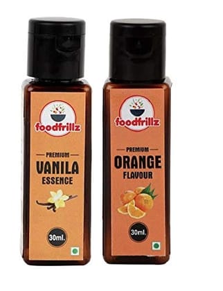 foodfrillz Vanilla and Orange Essence Combo Pack