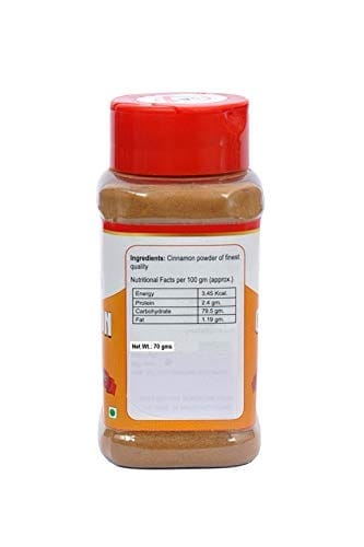 foodfrillz Cinnamon Powder, Nutmeg Powder,Clove Powder & Cardamom Powder,(Dalchini,Jaiphal,Laung,Chhoti Hari Elaichi) Pack of 4