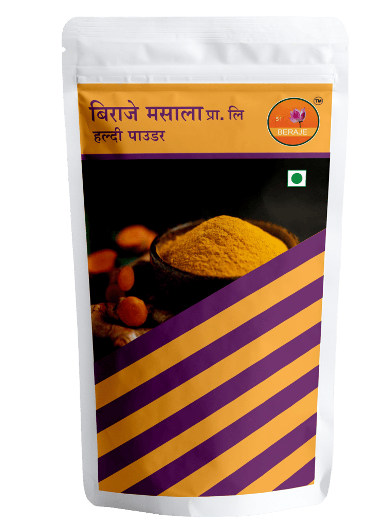 Beraje Masala Organic Turmeric Powder 100g, Haldi Powder
