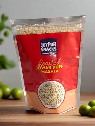 Joypur Snacks Roasted Jowar Puff Masala | Crunchy, Spicy & Healthy | Gluten-Free | High Fiber | 100g