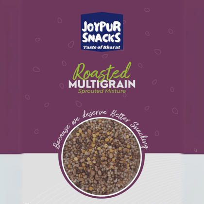 Joypur Snacks Roasted Multigrain Sprouted Mixture | Protein-Packed | High Fiber | Healthy Snack | No Frying | 200g