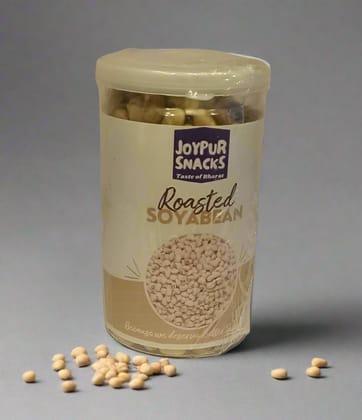 Joypur Snacks Roasted Soyabean | Protein-Packed, Crunchy & Healthy | High Fiber | Guilt-Free Snack | 80g
