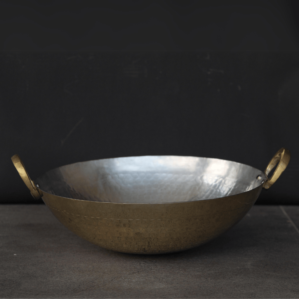 Sophisticated Home - - and - - Decor Brass Kadahi With Kalai 2025 at ShopCircuit | ONDC
