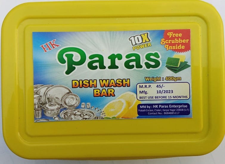 Paras Dishwash Bar- Pack of 10