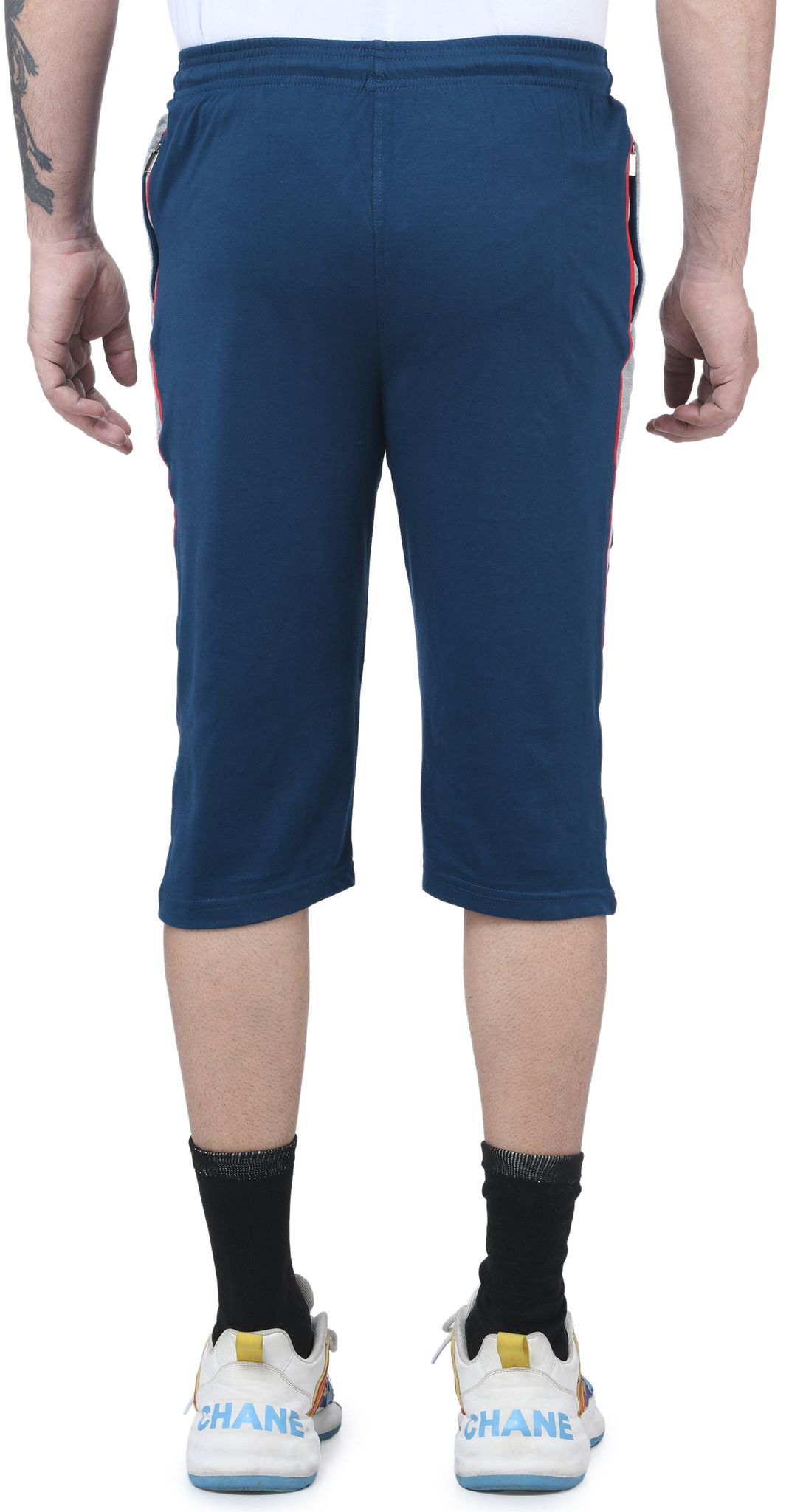 Exclusive Men IBulls, Hosiery Cotton Regular Fit Three Quarters/Three Fourths/Three by Fourth /3