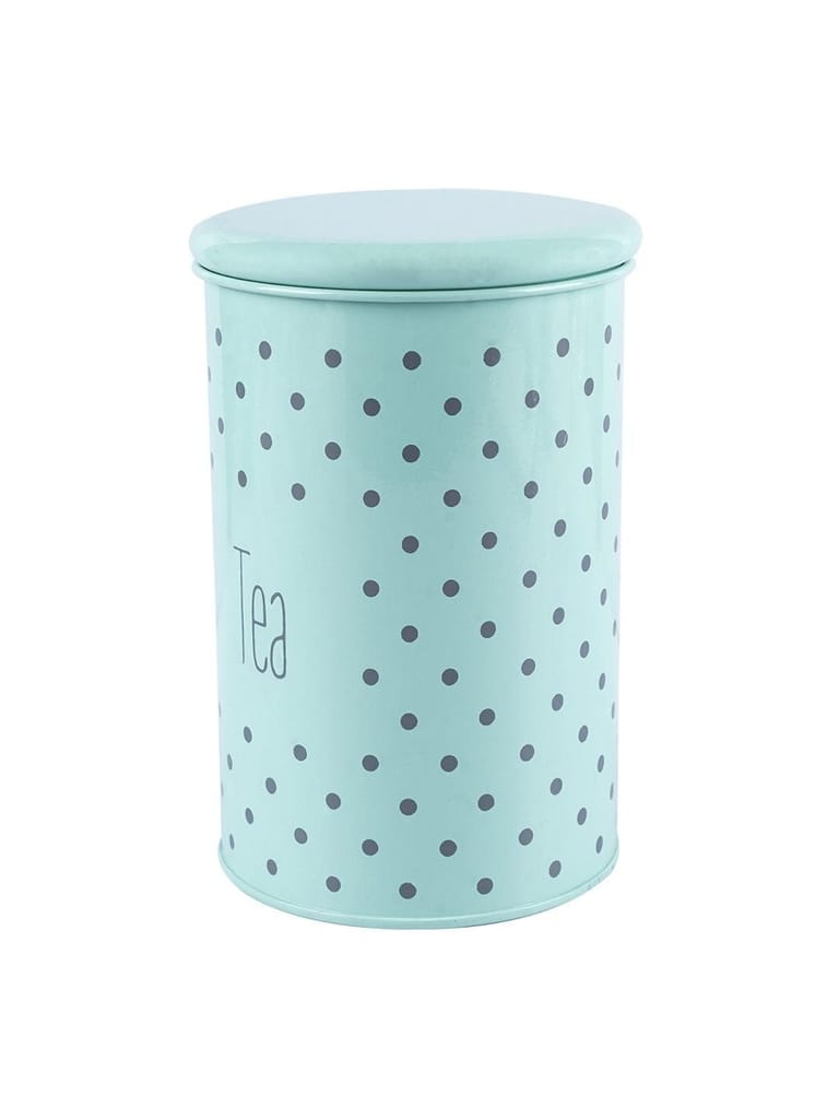 Tea & Sugar Jar - Set Of 2 (Green, Each 900 mL)