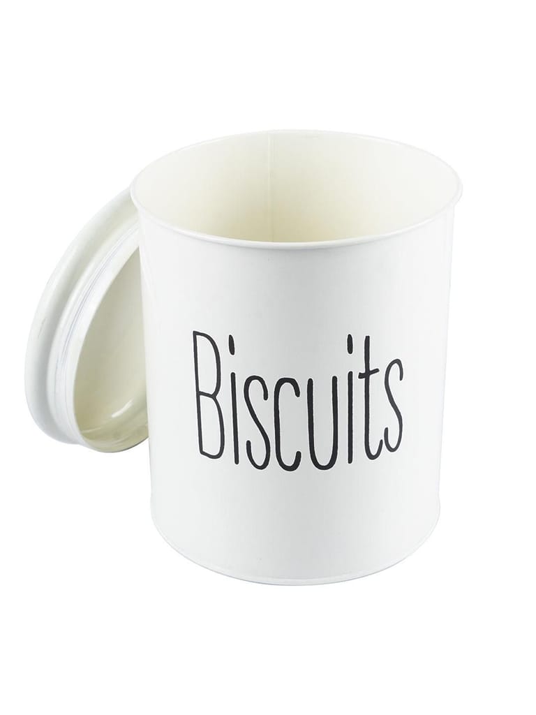Biscuits Jar with Lid - (Off White, 1700mL)