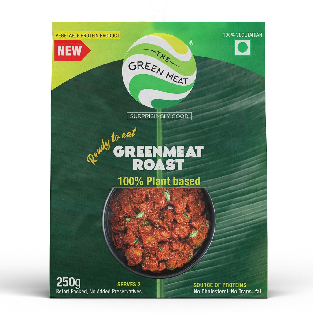Greenmeat Roast | Plant based & Vegetarian Meat Substitute | Ready to Eat | 250g