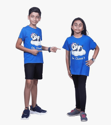 KUCHU Unisex Tshirt (6 Years- 7 Years) | Made of Super Combed Cotton-Modal Natural Fiber Better Than 100% Cotton| Soft & Breathable Fabric| Unique Digitally Printed Design |Vibrant Colour KUCHU Unisex Tshirt (6 Years- 7 Years) | Made of Super Combed Cotton-Modal Natural Fiber Better Than 100% Cotton| Soft & Breathable Fabric| Unique Digitally Printed Design |Vibrant Colour