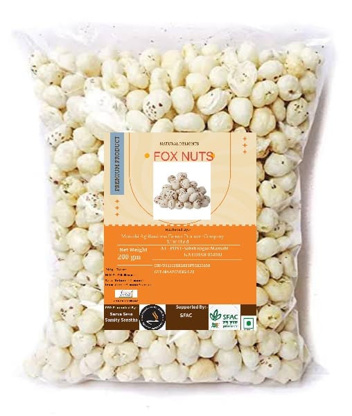 Natural Deuces Premium Fox Nuts, 200g