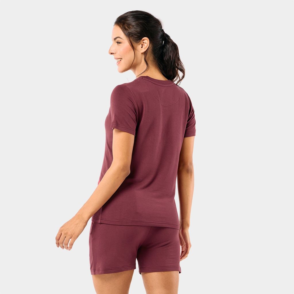 24/7 Women's Co-Ord Set- Merlot