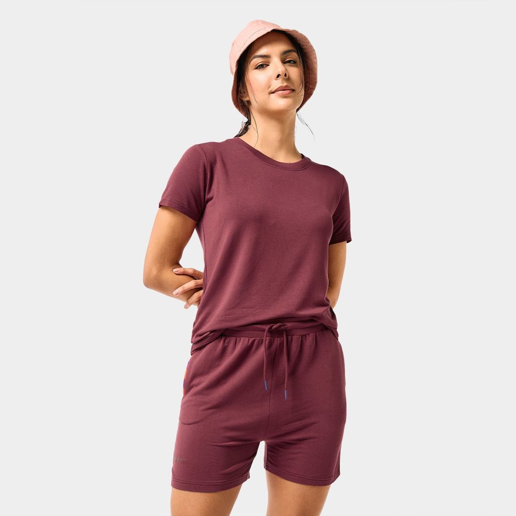 24/7 Women's Co-Ord Set- Merlot