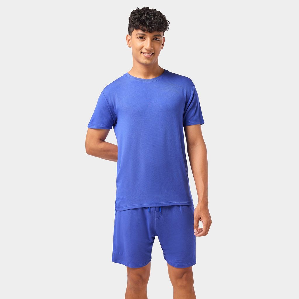 24/7 Men's Co-Ord Set- Azure