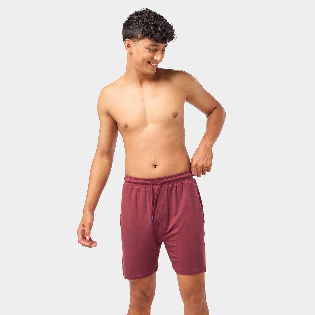 24/7 Men's Co-Ord Set- Merlot
