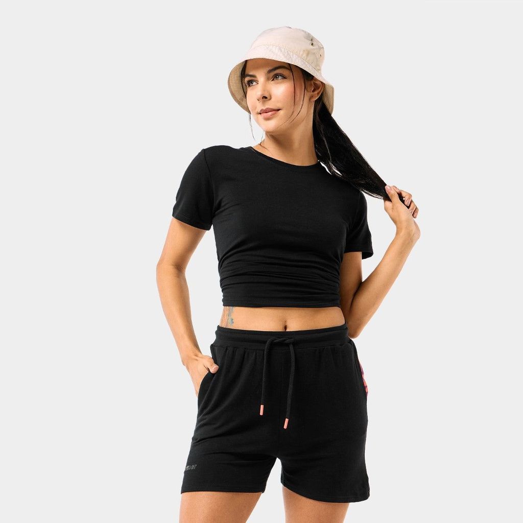 Bummer Women's Solid Micro Modal Shorts | Relaxed Fit Casual Lounge Shorts with Side Pocket - Afterhours