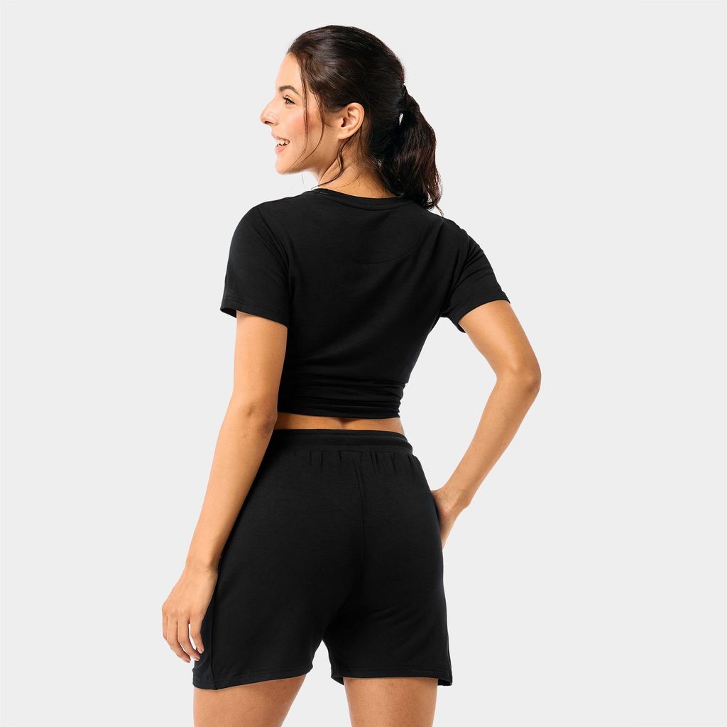 Bummer Women's Solid Micro Modal Shorts | Relaxed Fit Casual Lounge Shorts with Side Pocket - Afterhours