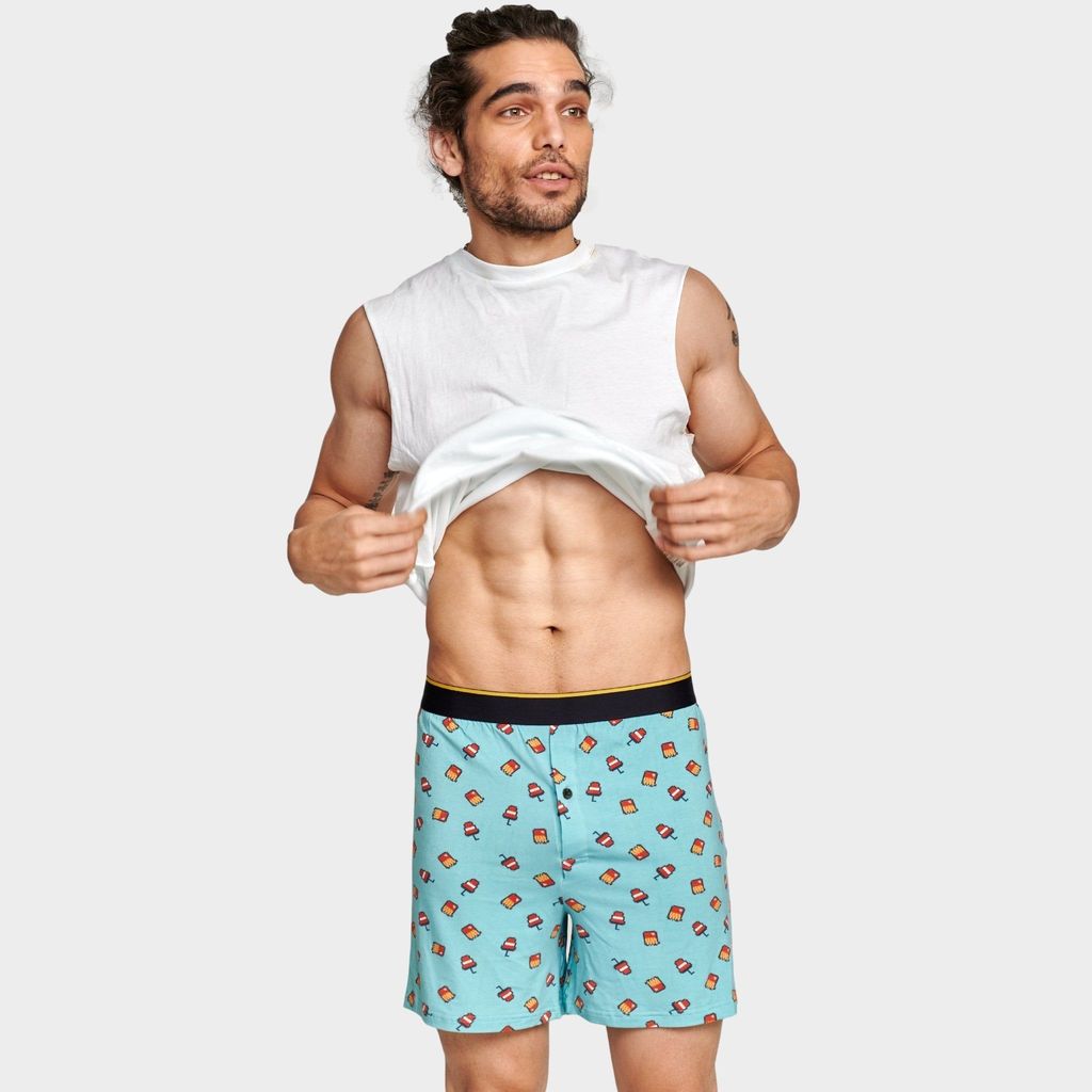 Bummer Men's Printed Micro Modal Boxers Underwear | Ultra Soft & Breathable - McBum