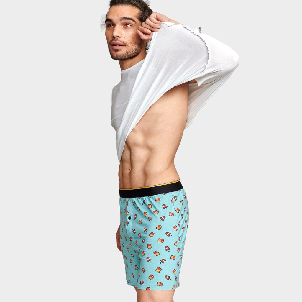 Bummer Men's Printed Micro Modal Boxers Underwear | Ultra Soft & Breathable - McBum
