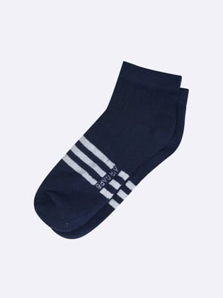 Cotton Ankle Socks for Men and Women - Navy Blue Cotton Ankle Socks for Men and Women - Navy Blue