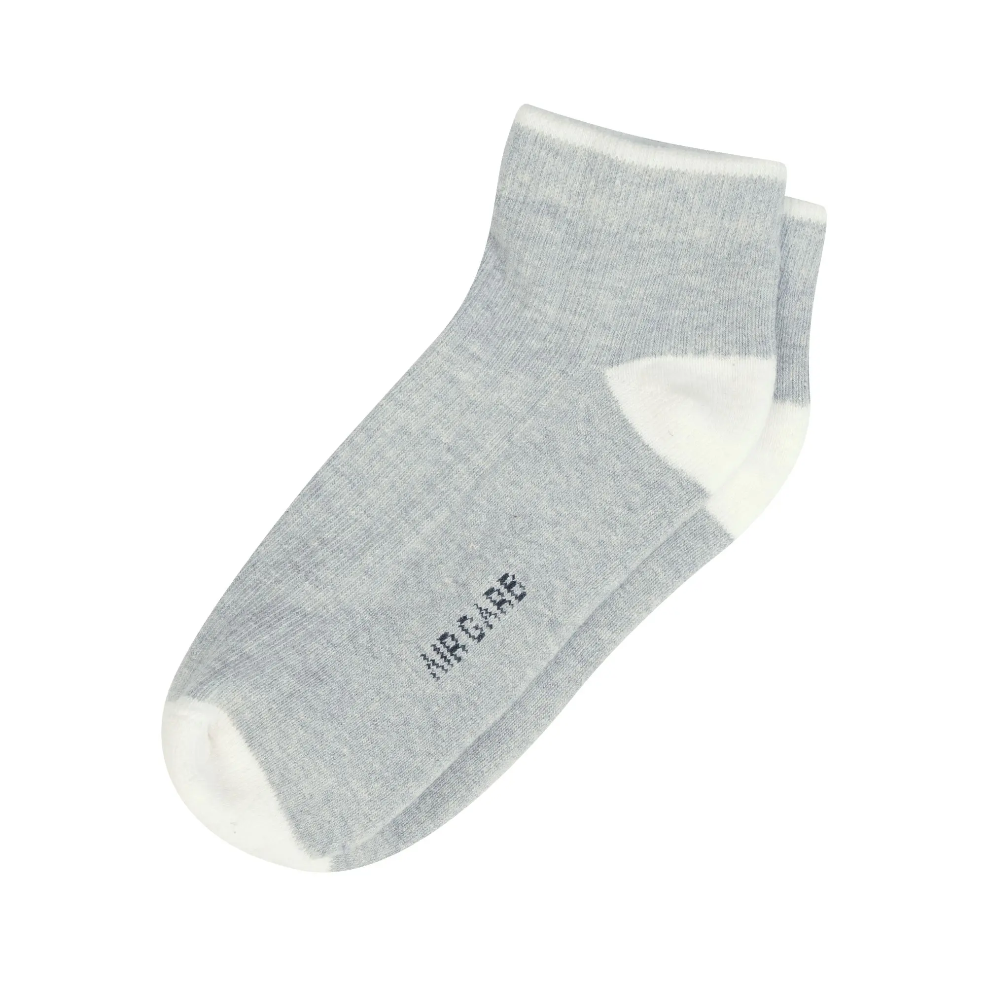 Cotton Ankle Socks for Men and Women - Grey Melange