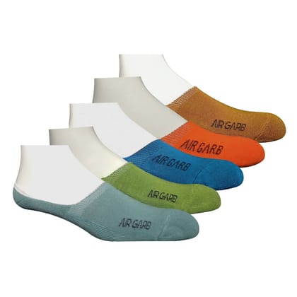 AIR GARB No Show Loafer Socks - Ultra-Soft Cotton Foot Cover Socks for Men & Women - Breathable Loafer/Invisible Design for All-Day Wear (ML5BOTGGR_9 UK) AIR GARB No Show Loafer Socks - Ultra-Soft Cotton Foot Cover Socks for Men & Women - Breathable Loafer/Invisible Design for All-Day Wear (ML5BOTGGR_9 UK)