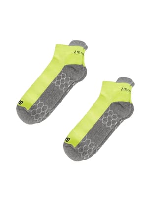 AirGarb Compression Sports Performance Socks for Men and Women Ankle Length Cotton Socks Pack of 2 - ASPO2GR (Free Size) Neon Green AirGarb Compression Sports Performance Socks for Men and Women Ankle Length Cotton Socks Pack of 2 - ASPO2GR (Free Size) Neon Green