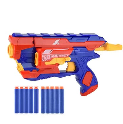 KTRS Enterprise Gun Toys with 10 Pcs Soft Foam Darts Small Toy Foam Blaster Gun Toys for Boys