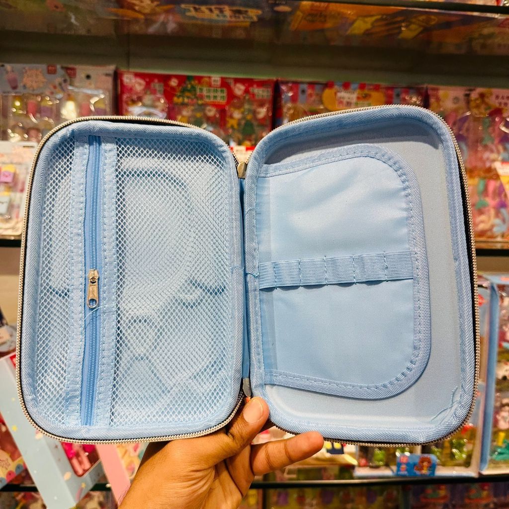  Kids EVA Hardtop Pencil Case, Dinosaur Printed Pencil Box, Stationery Pouch for Boys