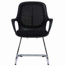 MANGO BLOSSOM VALLEY MID BACK VISITOR MESH OFFICE CHAIR BLACK