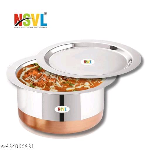 Copper Bottom Stainless Steel Cookware Set