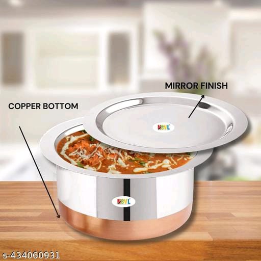 Copper Bottom Stainless Steel Cookware Set