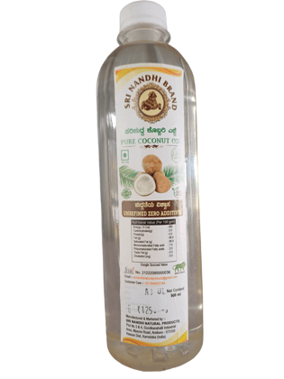 Sri Nandi Cold pressed coconut oil - 500 ml