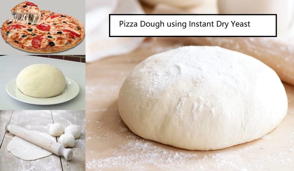 Instant Dry Yeast Powder, 80 g (40g x 2) Combo Pack Raising Ingredient for Bread Pizza kulcha Dough