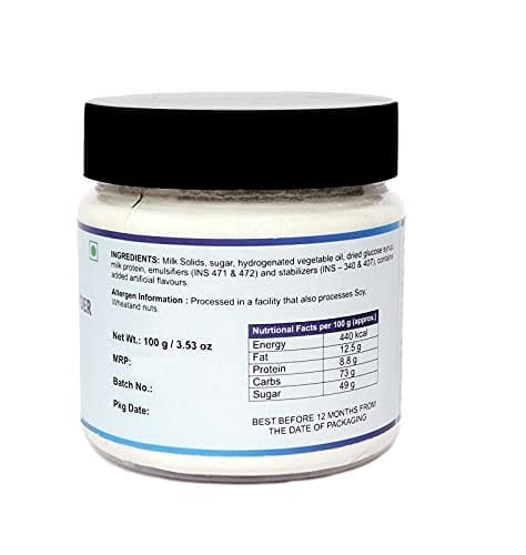 foodfrillz Whipping Cream Powder - All-purpose/Vanilla (100 g) + Rainbow Sprinkles (50 g) + Chocolate Strands Sprinkles (50 g) Pack of 3