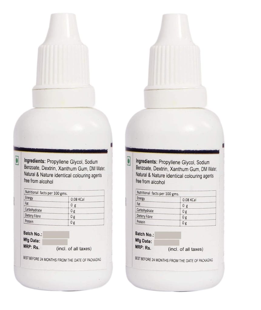 foodfrillz Black & White Food Gel Color Pack of 2 (20 ml each) Finest colour for Cake,cookies,Ice Creams,Sweets