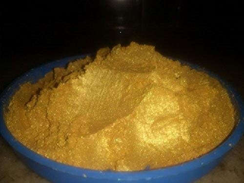 foodfrillz Lustre Dust for Cake decoration fondant cakes - Golden, 5 gm