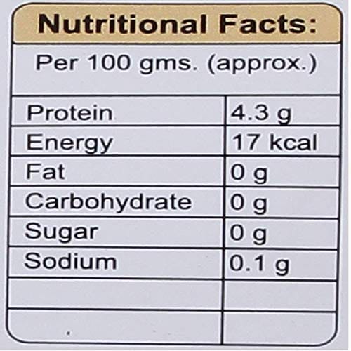 foodfrillz Gelatin Powder, 200 g for jelly Making Food Grade and Face Mask, Gelatin for jelly fondant pudding cheesecake, Baking for Candies, Marshmallows, Cakes, Ice Cream, Desserts, Aspic, Corn, and Confections Gelatin Powder Crystals