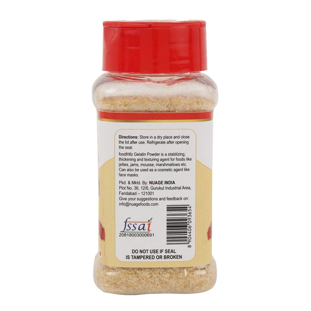 foodfrillz Gelatin Powder Crystals, 90 g