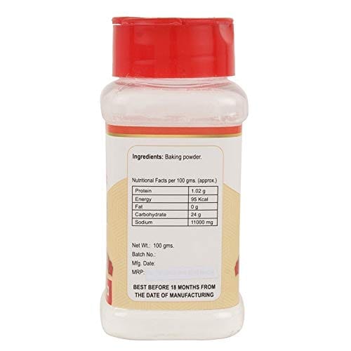 foodfrillz Instant Dry Yeast (100 g), Baking Powder (100 g) + Baking Soda (130 g) Combo Pack of 3