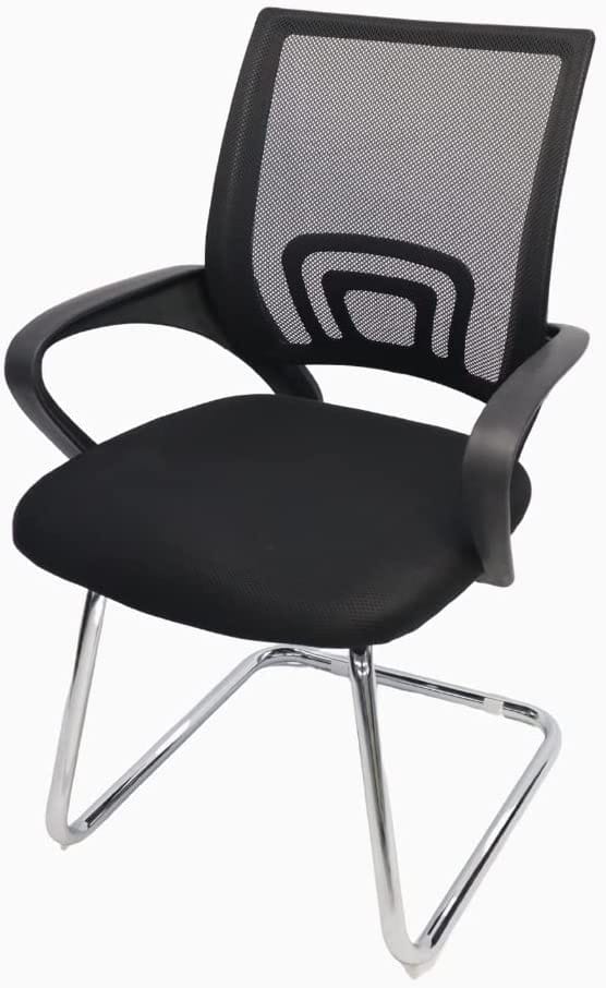 MANGO BLOSSOM ARNOS MID BACK VISITOR MESH OFFICE CHAIR BLACK