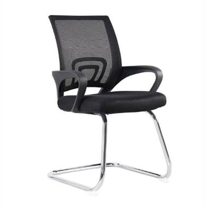 MANGO BLOSSOM ARNOS MID BACK VISITOR MESH OFFICE CHAIR BLACK