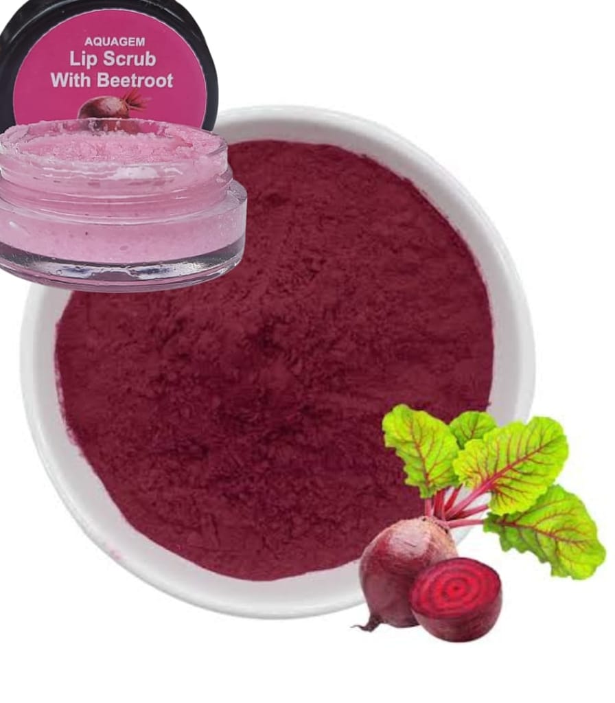 Aquagem skincare "All Natural  Beetroot Lip Scrub"