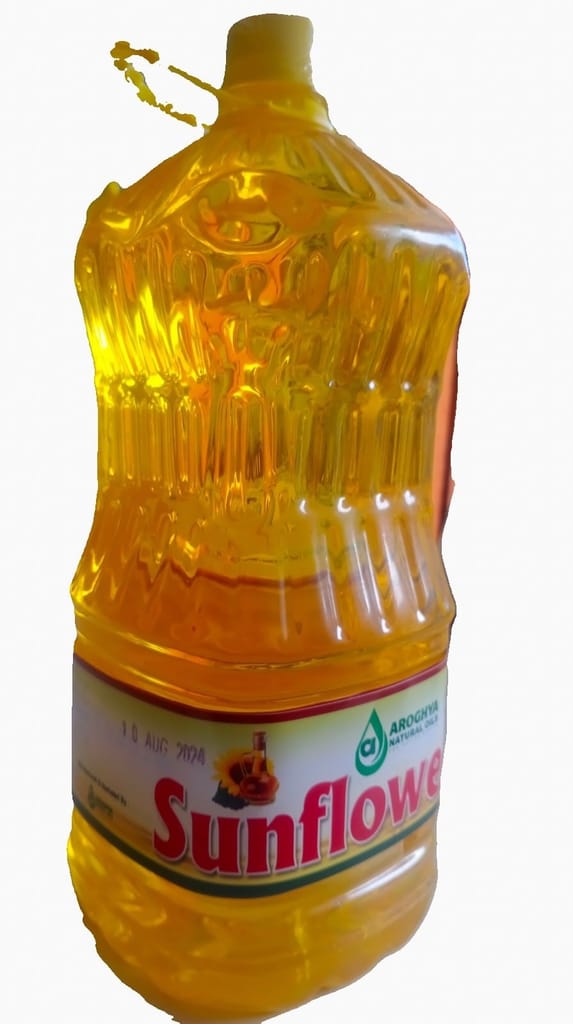 "Arogya Natural Oils Sunflower Oil, 2 Lr"