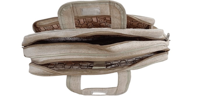 JUTE Laptop Bag