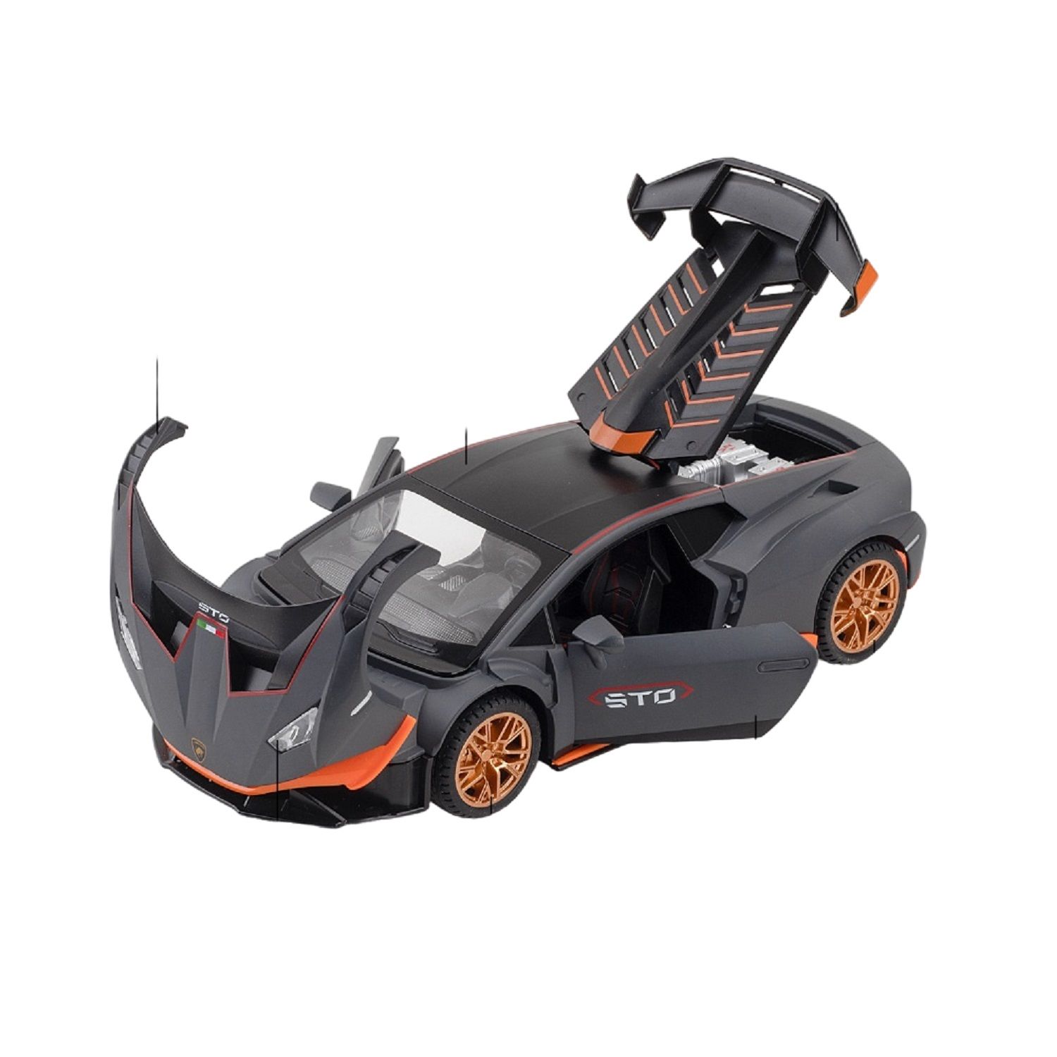 KTRS Enterprise 1:24 Alloy Metal Pull Back Die-cast Car Model Pull