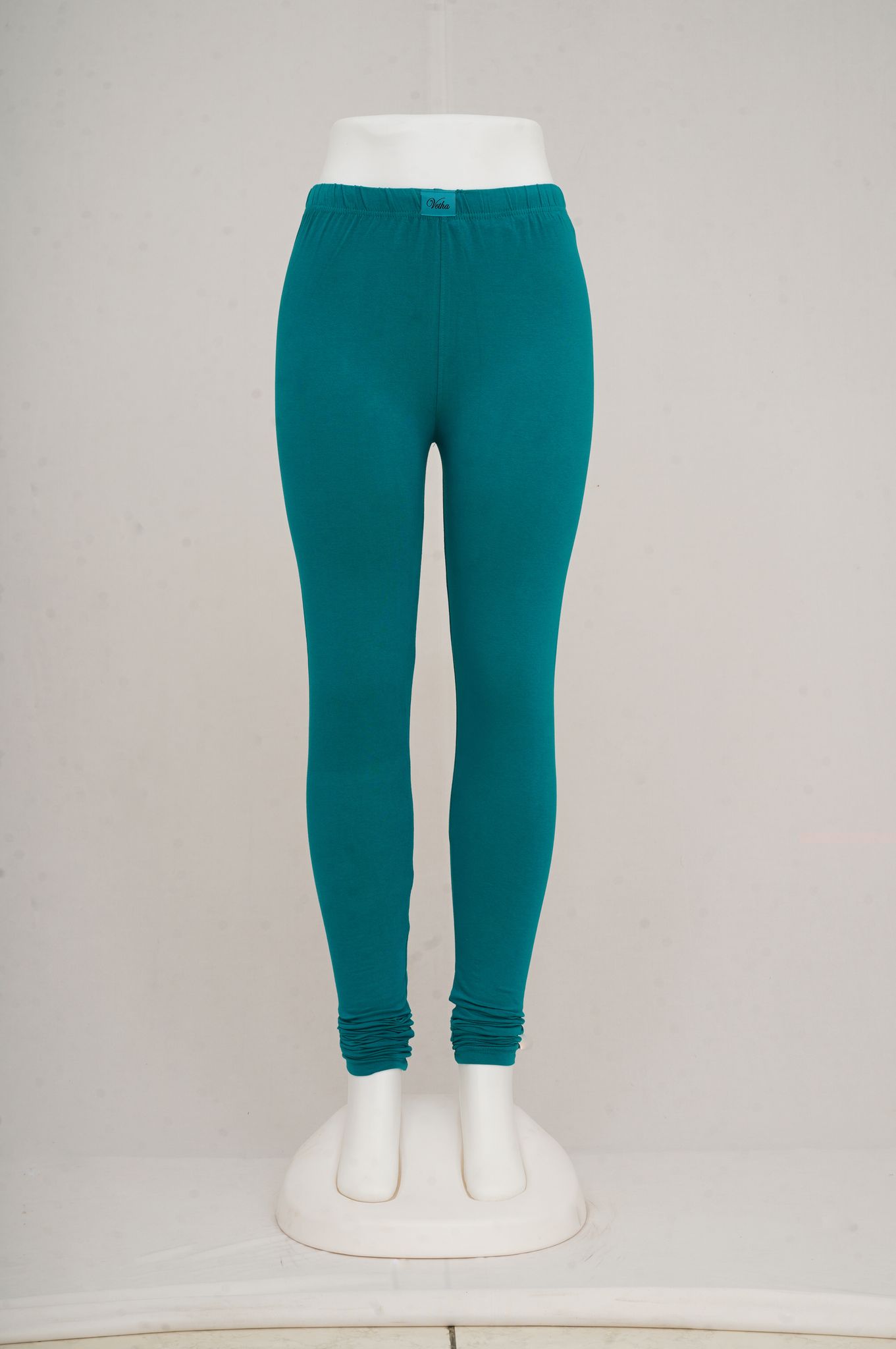 Women Sea Green Leggings