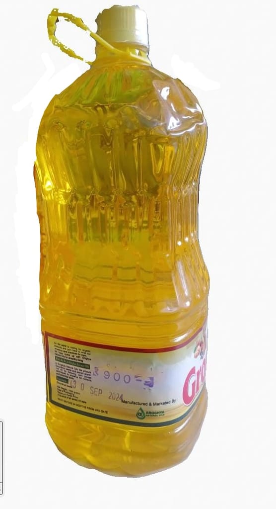 arogya Groundnut Oil 2lr- Natural & Pure