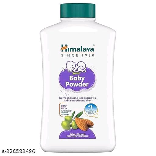 Himalaya Baby Powder with Olive & Almond Oil, 400g