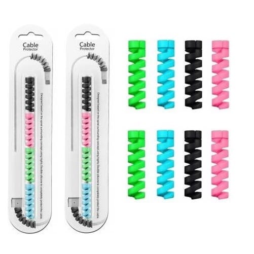  360 Degree Cable Protector, One-Step Installation, Spiral Design